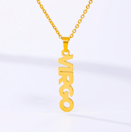 Vertical Zodiac Necklace - SHOP LANI