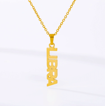 Vertical Zodiac Necklace - SHOP LANI