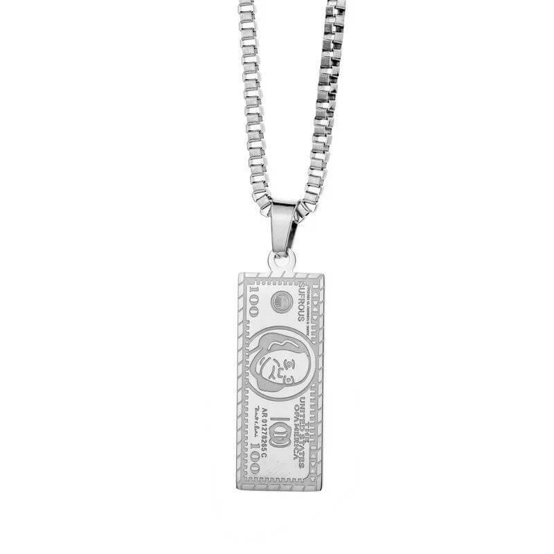 Silver Dollar Necklace - SHOP LANI