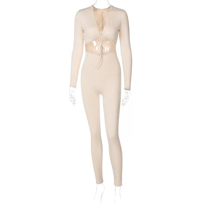 Vixen Jumpsuit - khaki - SHOP LANI