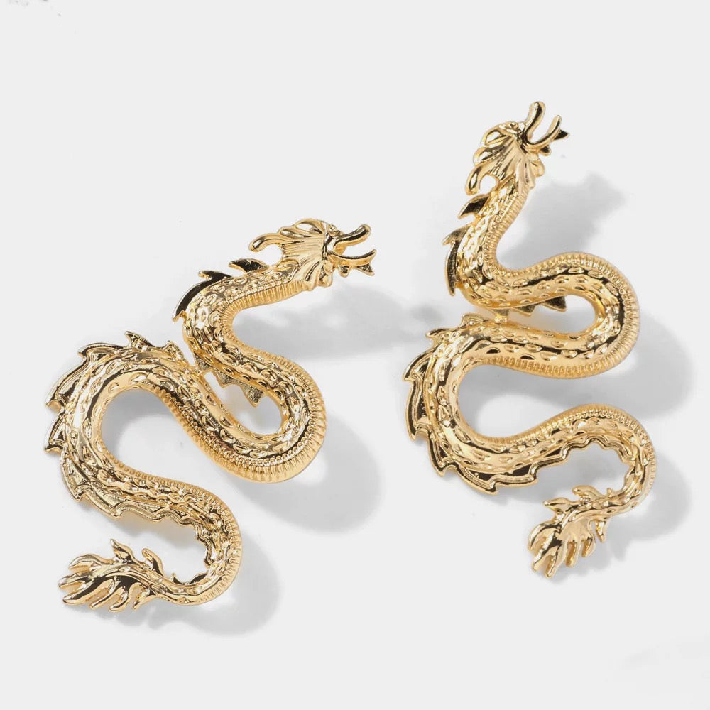 Unleash the Dragon Earrings