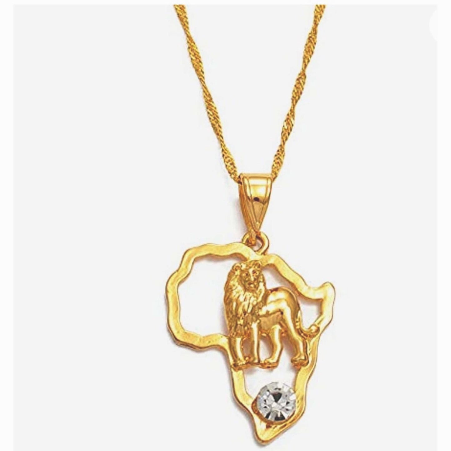 African Lion Necklace (Unisex) - SHOP LANI