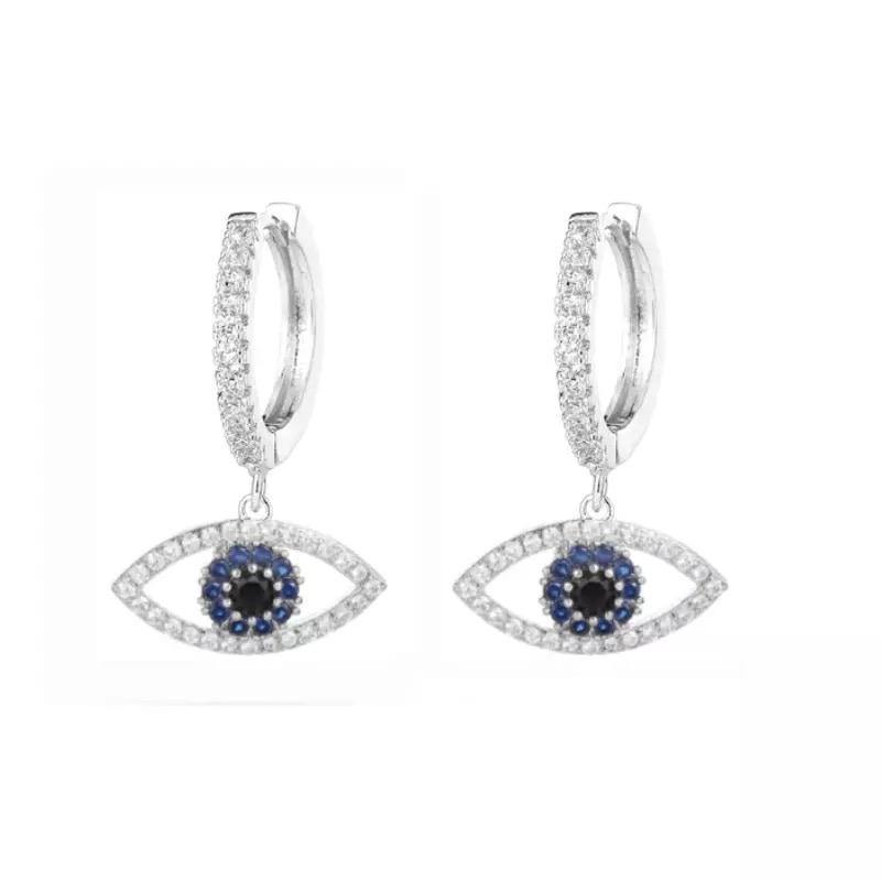Evil Eye Jewelry Set | silver - SHOP LANI